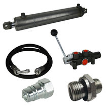 Tractor kloofmachine set 10 ton