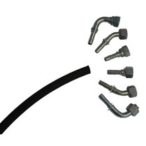 1/2” hydrauliekslang (275 bar) op maat geperst