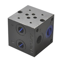 NG6 voetplaat, meervoudige zijaansluiting