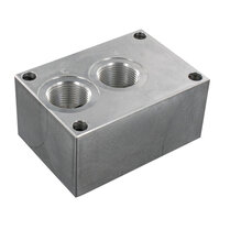 Retourblok verdeelblok 2x 3/4