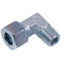 Verloop kniekoppeling NPT 1/4