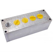 Retourblok verdeelblok 5x3/4