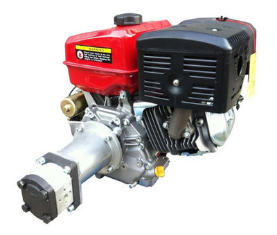 PTM390pro benzinemotor met voor gemonteerde tandwielpomp pompgroep 2