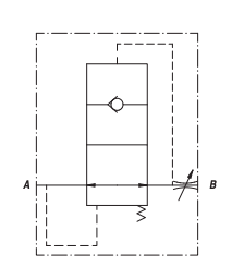 Slangbreukventiel adapter - VUBA-DIN 1/2
