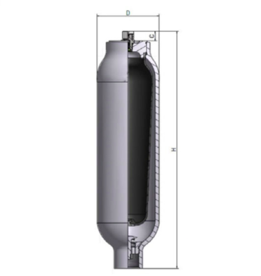 Accumulator 0,35 L 250 bar