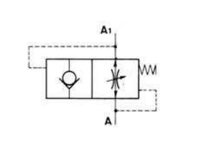 Slangbreukventiel 1/2'' BSP buitendraad male-female