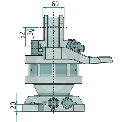 Rotator FHR 3 ton SF
