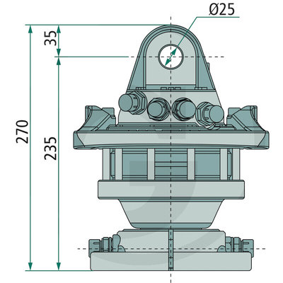 Rotator FHR 3 ton SF