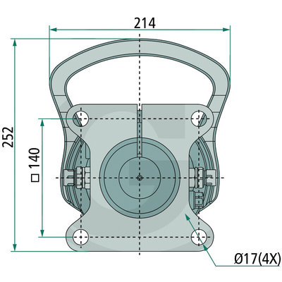 Rotator FHR 3 ton SF