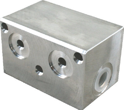 A03 Tussenblok voor powerpack NG6 ventiel