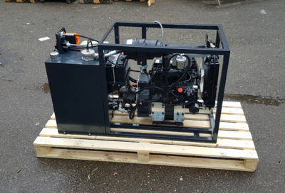Stage 5 hydraulisch diesel powerpack 19 kW - 25pk - 3 cilinder