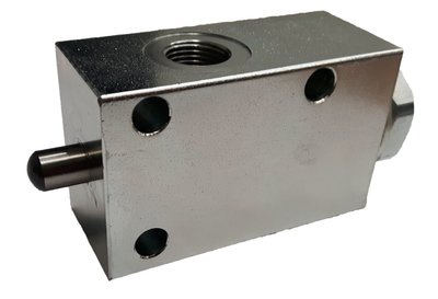 Enkelwerkend eindslagventiel 1/4'' BSP