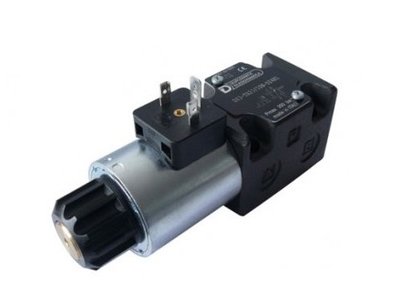 NG6 12 VDC Cetop Elektrisch 4/2 stuurventiel PA verbonden BT verbonden 350 bar