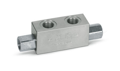 Dubbele hydraulische gestuurde terugslagklep VBPSE 3/8