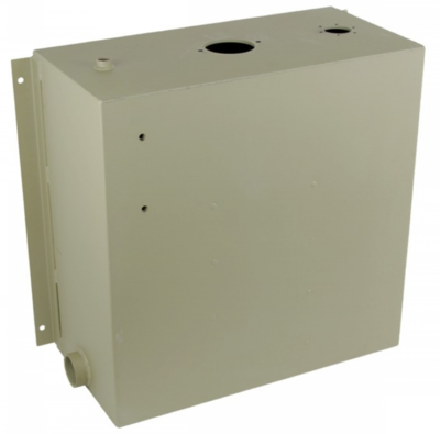 Stalen hydrauliektank KVT met zuigaansluiting en retourfilter 100 liter