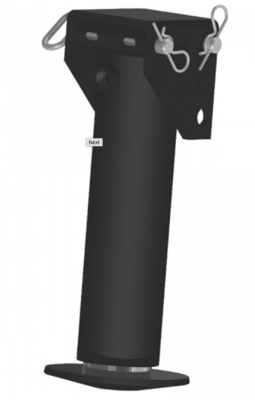 Steunpoot cilinder cpl. 85-250