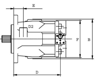 Plunjerpomp open kringloop type LVP-48 RP0 as ø 25.4mm