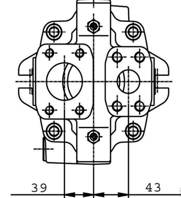 Plunjerpomp open kringloop type LVP-48 LS-2 as ø 25.4mm