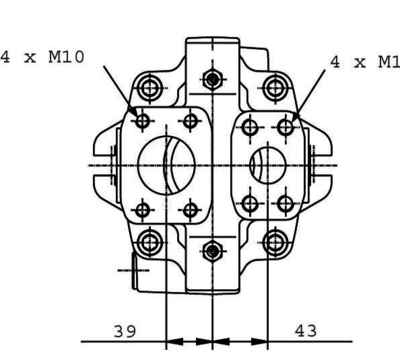 Plunjerpomp open kringloop type LVP-48 LS-2 Z=15 16/32