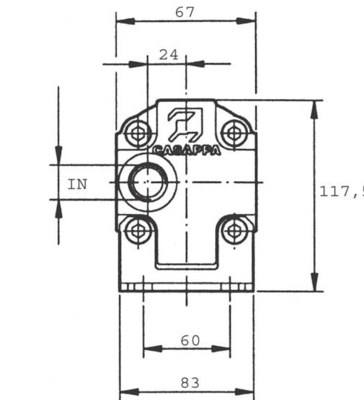 Verdeelmotor PLD20211VPE 11,1cc