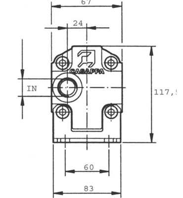 Verdeelmotor PLD20214 14,3cc