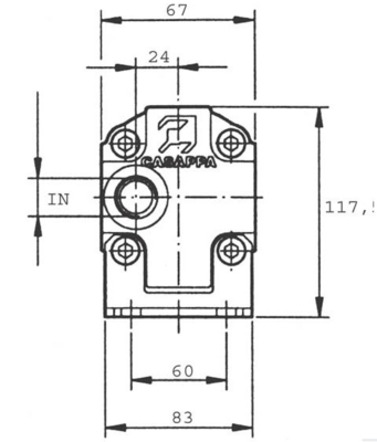 Verdeelmotor PLD10-CS-GS/10.2X 2cc