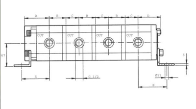 Verdeelmotor PLD10-CS-GS/10.2X 2cc