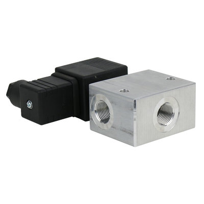 2/2 hydrauliek klep NC double lock, 3/8