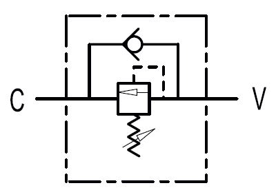 Volgordeklep VS2C 1/2