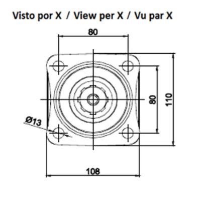 63cc plunjermotor 35 mm spline as