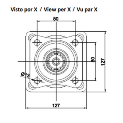 113cc plunjermotor 35 mm spline as