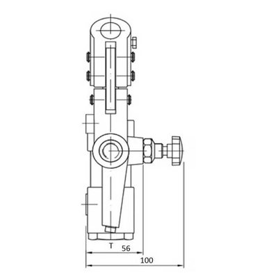 Handpomp 20cc enkelwerkend