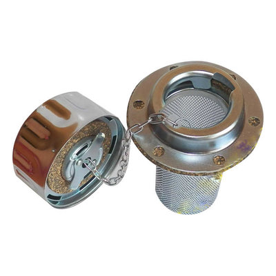 Vuldop met ontluchting 40µ trale Ø84mm
