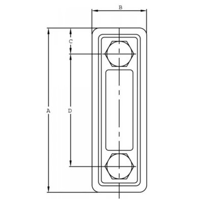 Peilglas aansluiting M10, lengte 127 mm (LVA-SA)