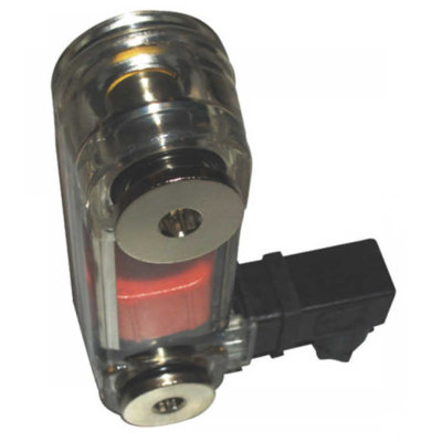 Temperatuur peilglas met schakelaar aansluiting M12, lengte 127 mm