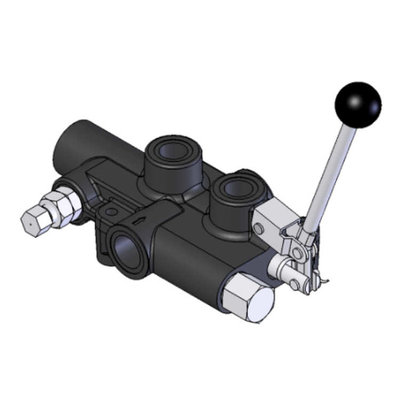P81RS Houtklover stuurschuif, auto-return, 2 speed functie