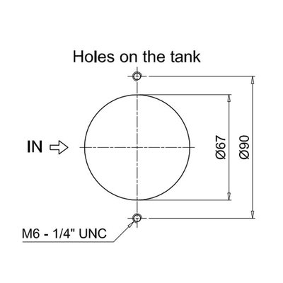 Hydrauliektank retourfilter 1/2