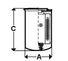 Filterelement leidingfilter 10µ 300 L/min