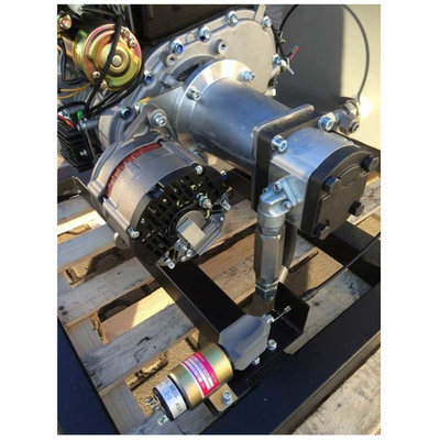 PTM440DPRO dieselmotor met voor gemonteerde tandwielpomp pompgroep 2 en 40A dynamo