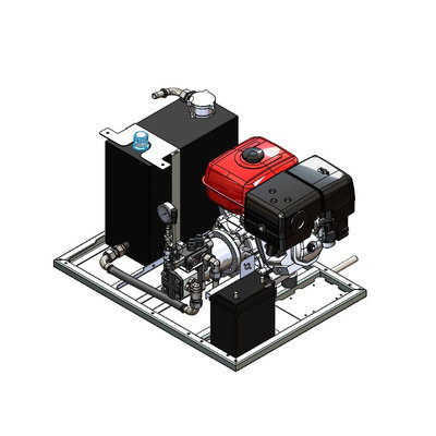 Hydraulisch aggregaat / powerpack met Honda GX390 benzinemotor