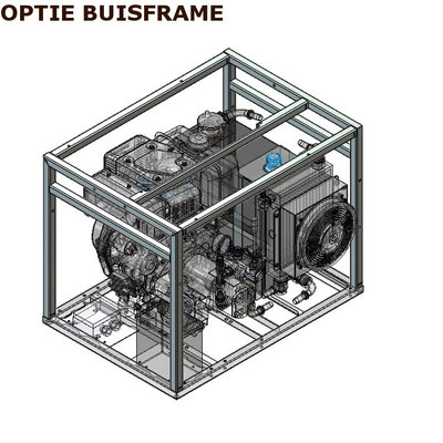 Hydrauliek aggregaat/powerpack met 10pk Yanmar dieselmotor