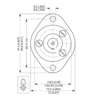Danfoss Frontflens OMM 151G0211
