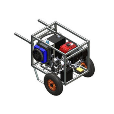 Powerpack met 13 pk benzinemotor