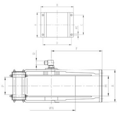Wand slanghaspel, 200 bar, RVS