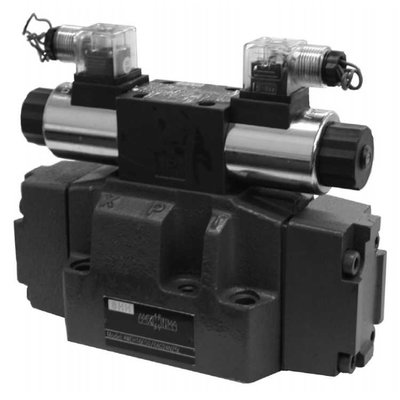 NG16 12V Cetop Elektrisch 4/2 stuurventiel, PA verbonden, BT verbonden