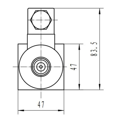 NG6 110 VAC Cetop Elektrisch 4/3 stuurventiel, ABT Verbonden P Gesloten 315 bar